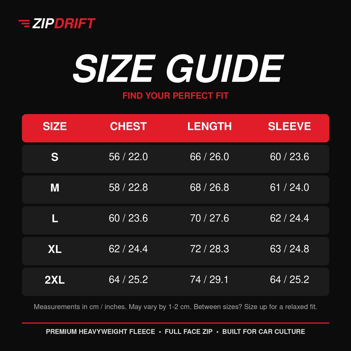 Size guide